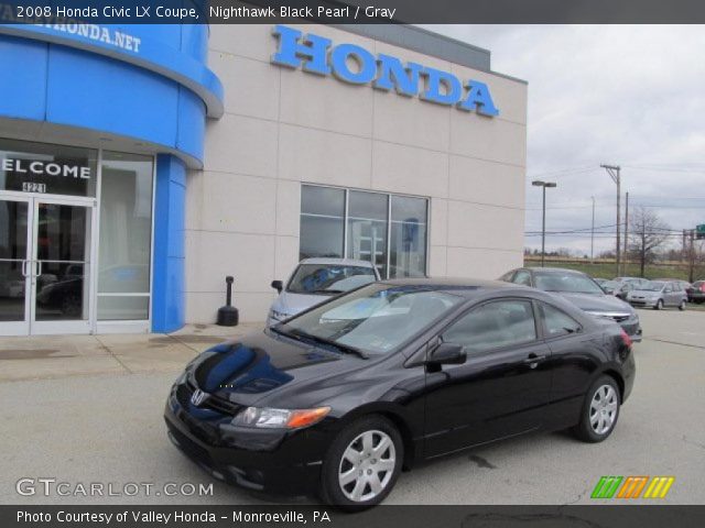 2008 Honda Civic LX Coupe in Nighthawk Black Pearl