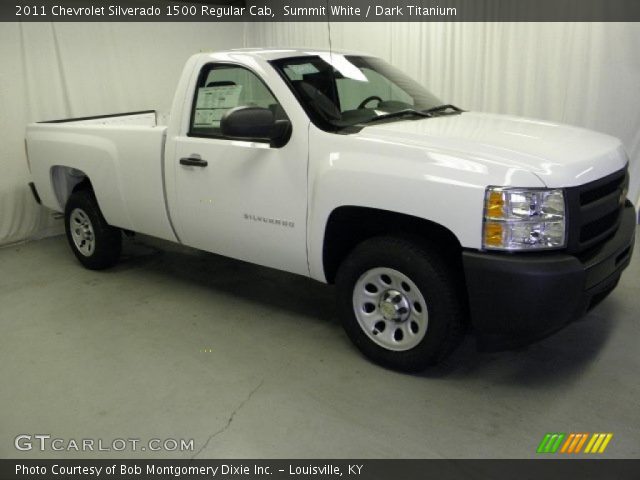 2011 Chevrolet Silverado 1500 Regular Cab in Summit White