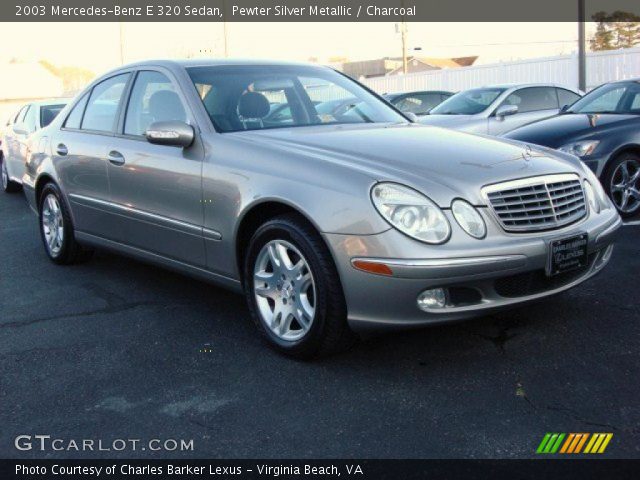2003 Mercedes-Benz E 320 Sedan in Pewter Silver Metallic