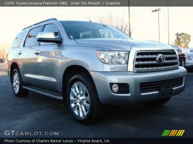 2008 Toyota Sequoia Platinum 4WD in Silver Sky Metallic