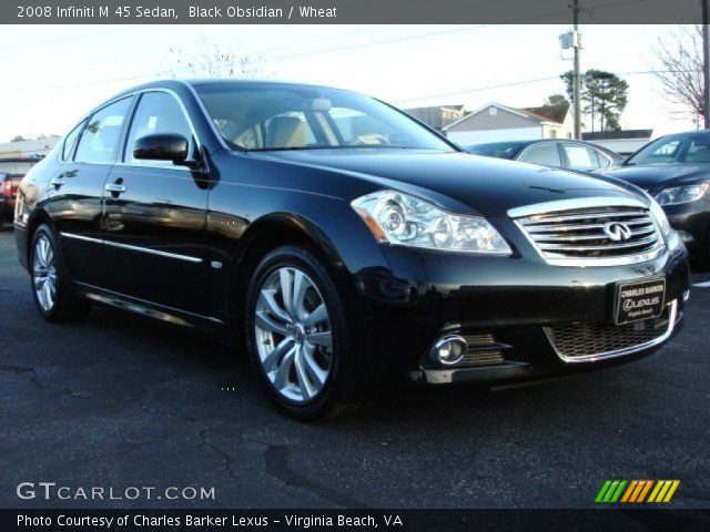 2008 Infiniti M 45 Sedan in Black Obsidian