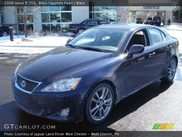 2008 Lexus IS 250 in Black Sapphire Pearl