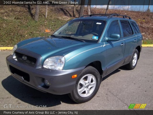 2002 Hyundai Santa Fe GLS AWD in Pine Green