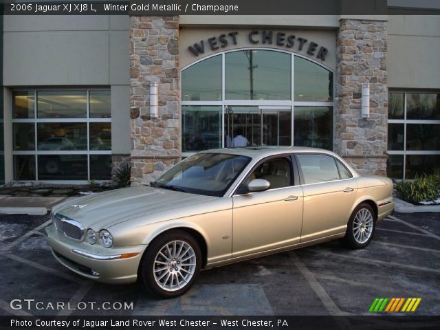 2006 Jaguar XJ XJ8 L in Winter Gold Metallic