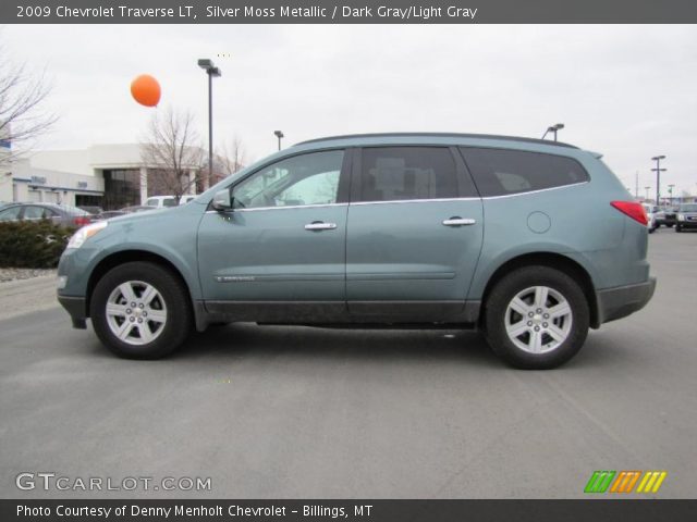 2009 Chevrolet Traverse LT in Silver Moss Metallic