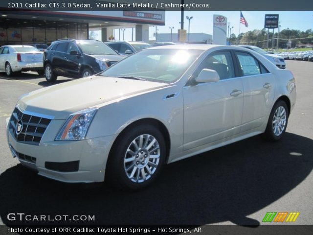 2011 Cadillac CTS 3.0 Sedan in Vanilla Latte Metallic