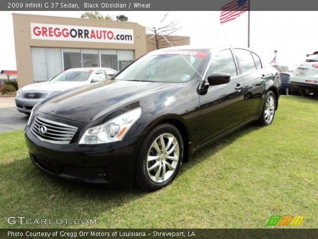 2009 Infiniti G 37 Sedan in Black Obsidian