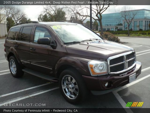 2005 Dodge Durango Limited 4x4 in Deep Molten Red Pearl