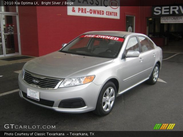 2010 Kia Optima LX in Bright Silver