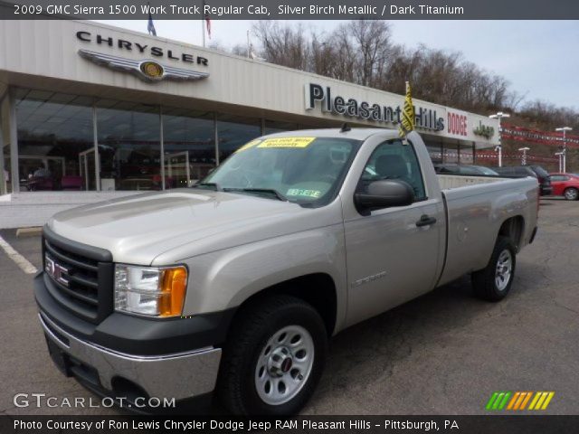 2009 GMC Sierra 1500 Work Truck Regular Cab in Silver Birch Metallic