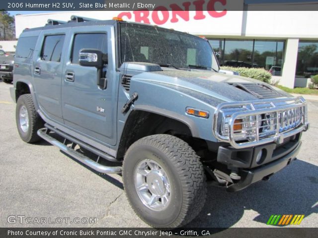 2006 Hummer H2 SUV in Slate Blue Metallic