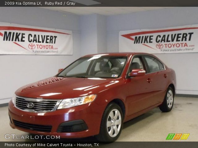 2009 Kia Optima LX in Ruby Red