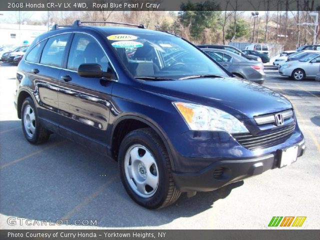 2008 Honda CR-V LX 4WD in Royal Blue Pearl