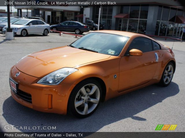 2006 Nissan 350Z Coupe in Le Mans Sunset Metallic