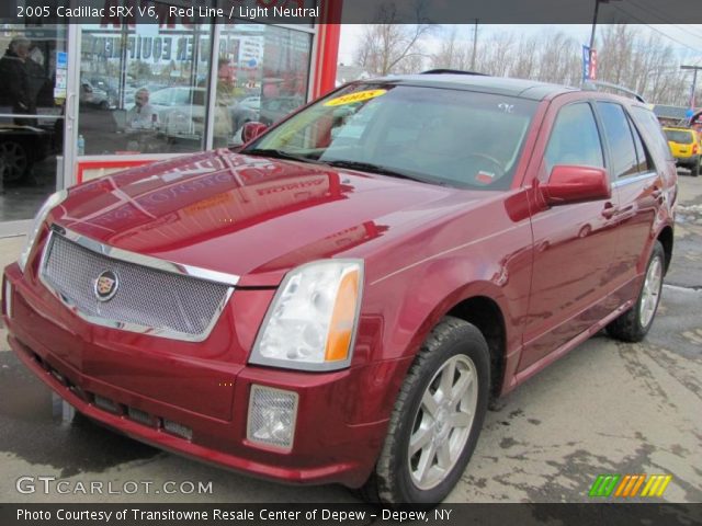 2005 Cadillac SRX V6 in Red Line
