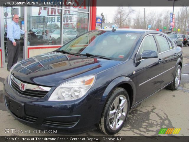 2008 Saturn Aura XE in Deep Blue