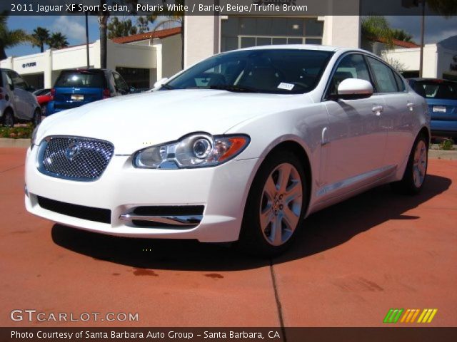 2011 Jaguar XF Sport Sedan in Polaris White