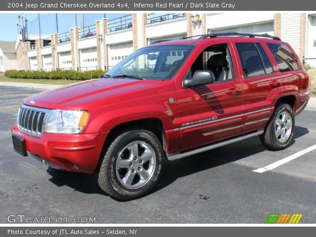 2004 Jeep Grand Cherokee Overland 4x4 in Inferno Red Pearl