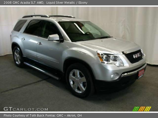 2008 GMC Acadia SLT AWD in Liquid Silver Metallic