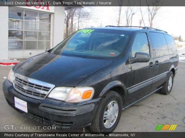 2003 Chevrolet Venture LT in Dark Tropic Teal Metallic