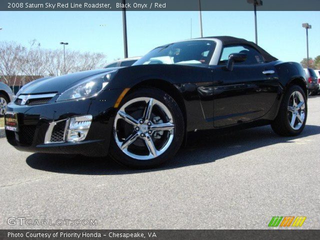 2008 Saturn Sky Red Line Roadster in Black Onyx