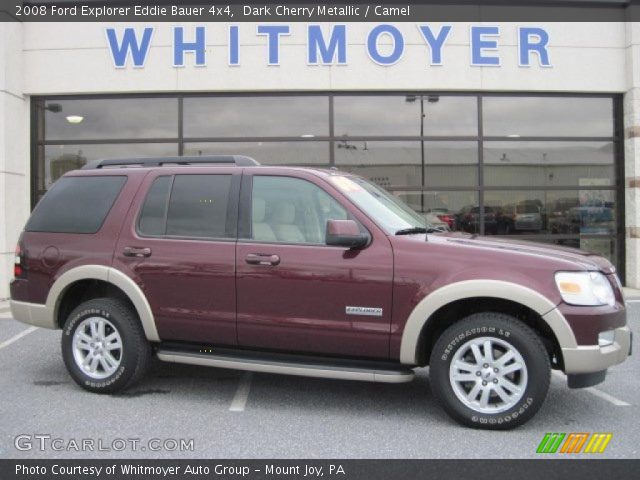2008 Ford Explorer Eddie Bauer 4x4 in Dark Cherry Metallic