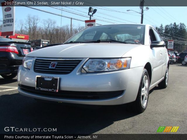 2007 Saturn ION 2 Sedan in Silver Nickel