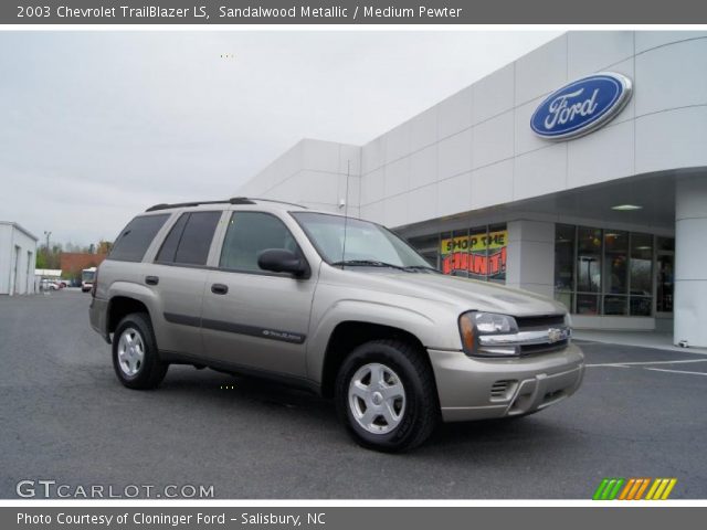 2003 Chevrolet TrailBlazer LS in Sandalwood Metallic
