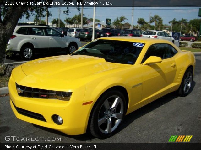 2011 Chevrolet Camaro LT/RS Coupe in Rally Yellow