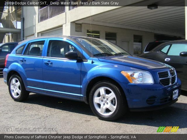 2009 Dodge Caliber SXT in Deep Water Blue Pearl