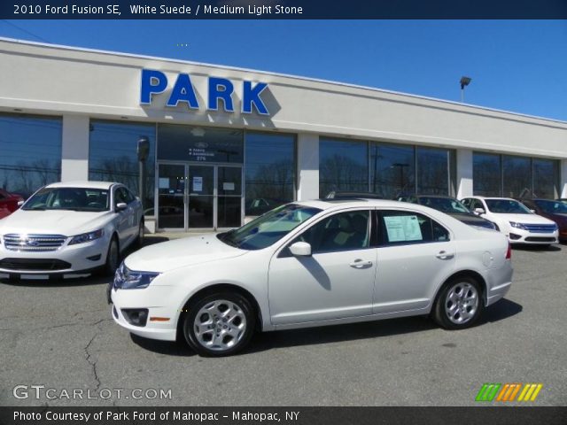 2010 Ford Fusion SE in White Suede