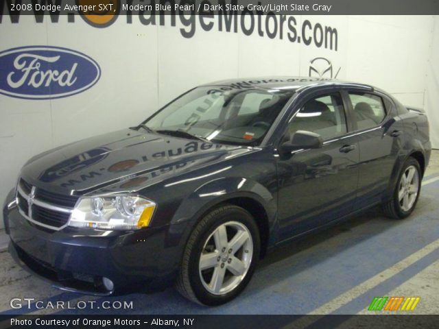 2008 Dodge Avenger SXT in Modern Blue Pearl