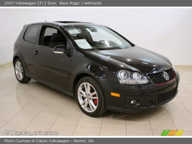 2007 Volkswagen GTI 2 Door in Black Magic