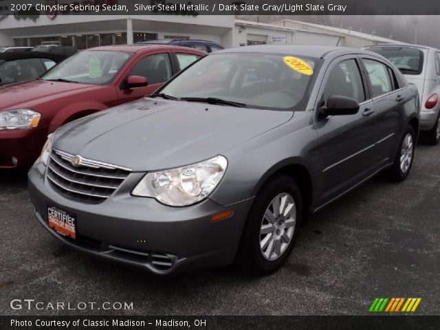 2007 Chrysler Sebring Sedan in Silver Steel Metallic
