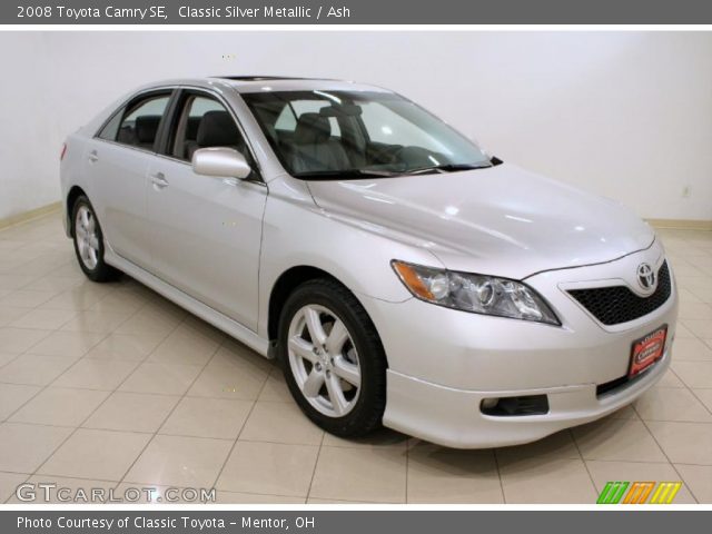 2008 Toyota Camry SE in Classic Silver Metallic