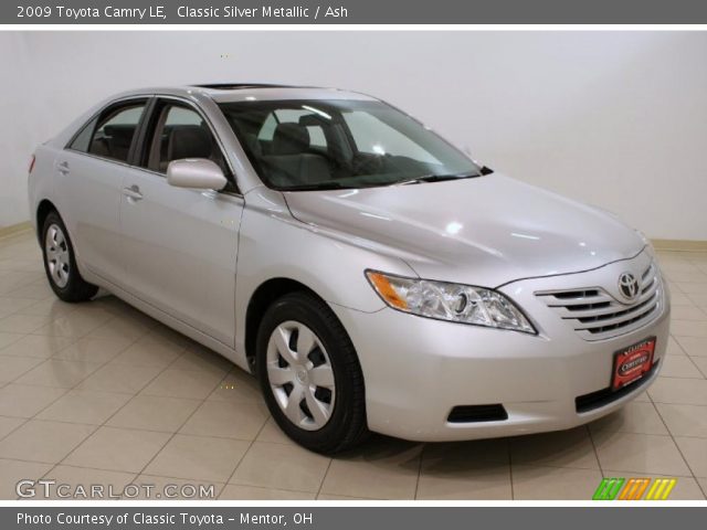 2009 Toyota Camry LE in Classic Silver Metallic