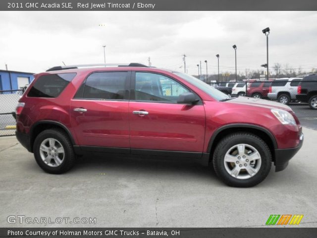 2011 GMC Acadia SLE in Red Jewel Tintcoat