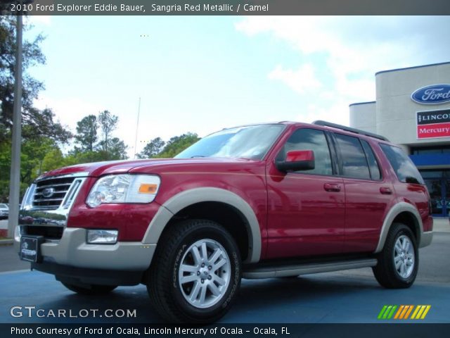 2010 Ford Explorer Eddie Bauer in Sangria Red Metallic