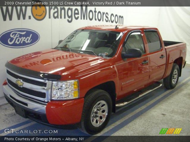 2009 Chevrolet Silverado 1500 LS Crew Cab 4x4 in Victory Red