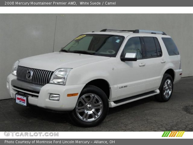 2008 Mercury Mountaineer Premier AWD in White Suede