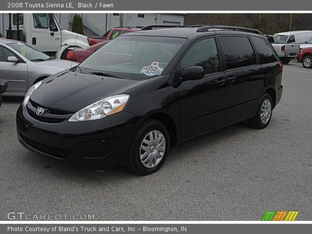 2008 Toyota Sienna LE in Black