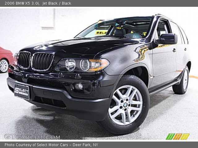 2006 BMW X5 3.0i in Jet Black