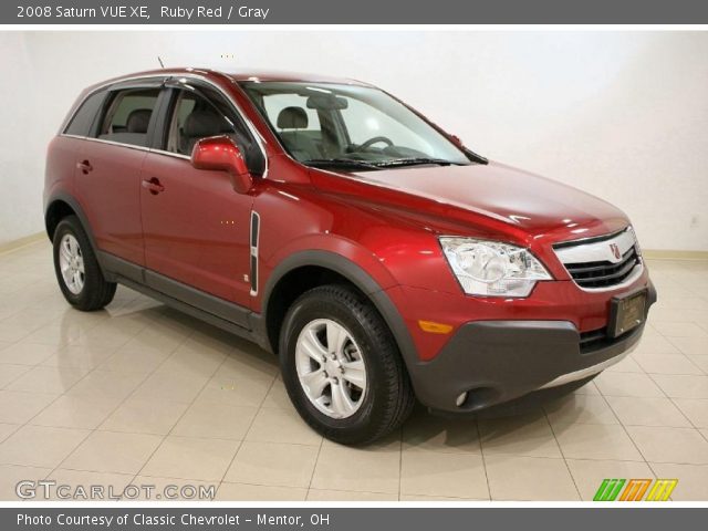 2008 Saturn VUE XE in Ruby Red