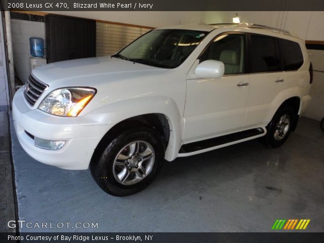 2008 Lexus GX 470 in Blizzard White Pearl