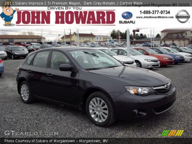 2011 Subaru Impreza 2.5i Premium Wagon in Dark Gray Metallic