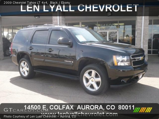 2009 Chevrolet Tahoe LT 4x4 in Black