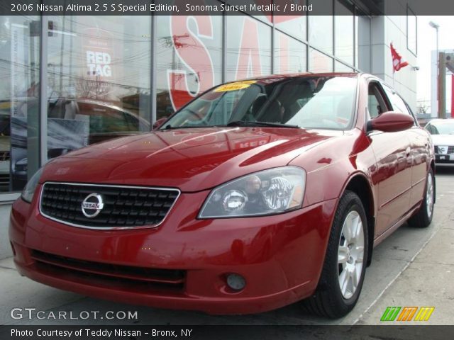 2006 Nissan Altima 2.5 S Special Edition in Sonoma Sunset Metallic