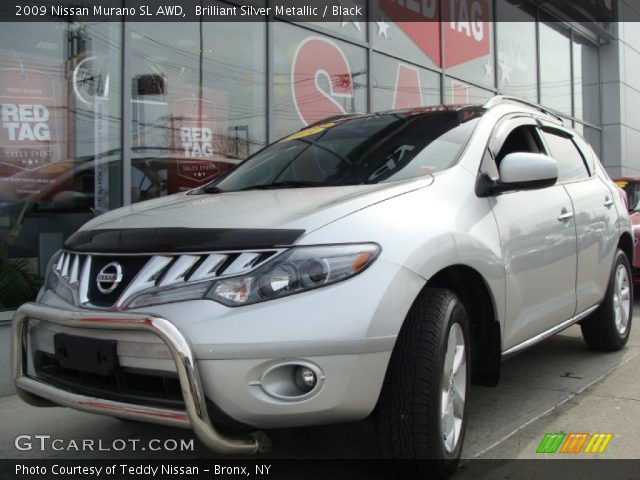 2009 Nissan Murano SL AWD in Brilliant Silver Metallic