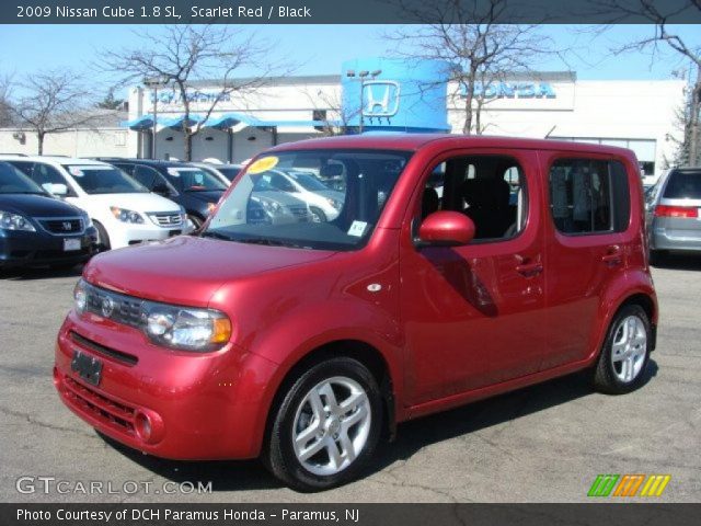 2009 Nissan Cube 1.8 SL in Scarlet Red