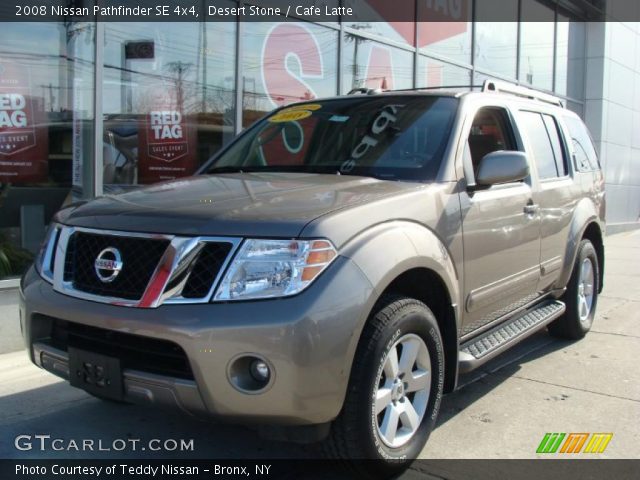 2008 Nissan Pathfinder SE 4x4 in Desert Stone